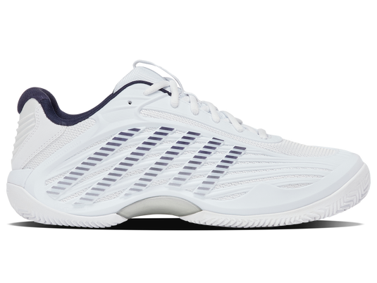 K-Swiss Hypercourt Express 3 Clay Heren - White/Peacoat/Silver productfoto 1