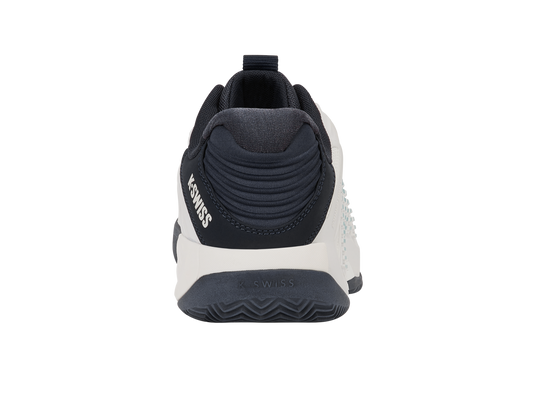 K-Swiss Hypercourt Express 3 Clay Heren - Blanc/Carbon/Baltic productfoto 4
