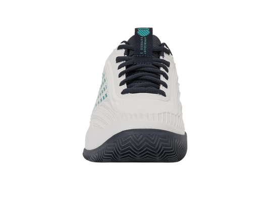 K-Swiss Hypercourt Express 3 Clay Heren - Blanc/Carbon/Baltic productfoto 3