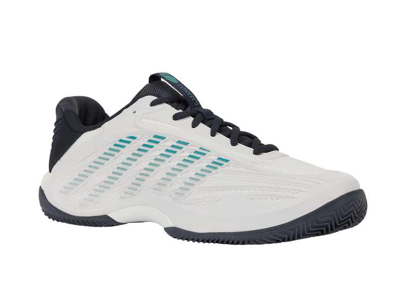 Load image into Gallery viewer, K-Swiss Hypercourt Express 3 Clay Heren - Blanc/Carbon/Baltic productfoto 2
