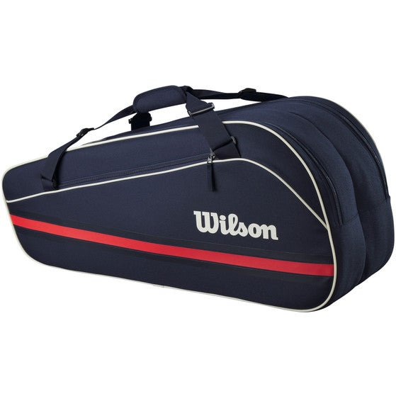 Load image into Gallery viewer, Wilson Team 6 Racketbag Navy
