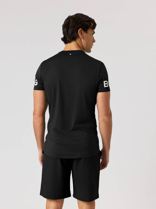 Björn Borg Borg T-Shirt Black Beauty - afbeelding 3