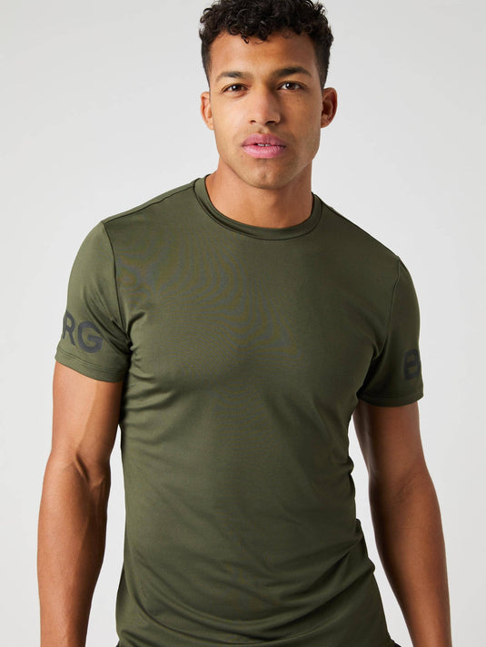 Björn Borg Borg T-Shirt Forest Night - afbeelding 5