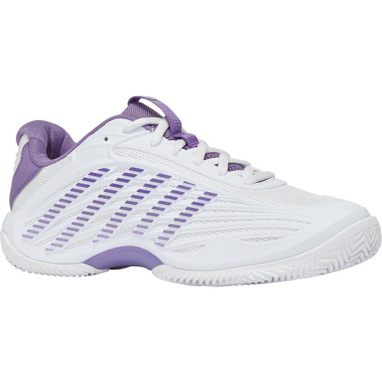 K-Swiss Hypercourt Express 3 Clay dames wit paars afbeelding 2