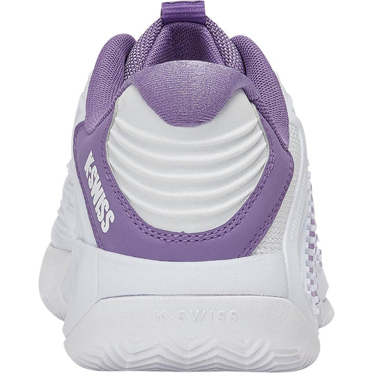 K-Swiss Hypercourt Express 3 Clay dames wit paars afbeelding 4