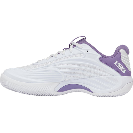 K-Swiss Hypercourt Express 3 Clay dames wit paars afbeelding 5
