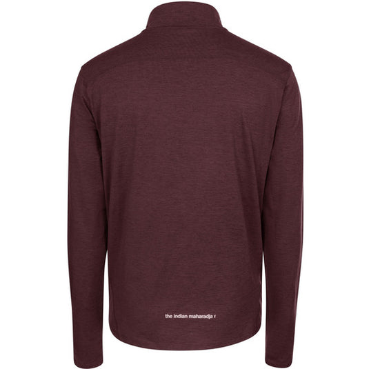 Indian Maharadja Half Zip Long Sleeve Heren