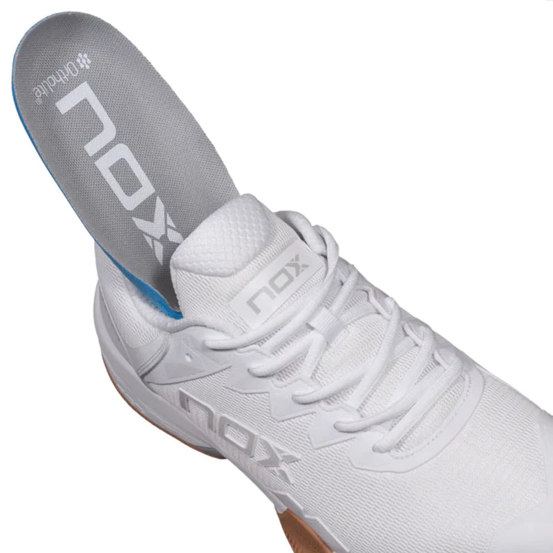 Load image into Gallery viewer, NOX ML10 HEXA White/Gum Rubber padelschoenen
