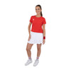 The Indian Maharadja Women Breeze Round Neck Tee - Ruby Red