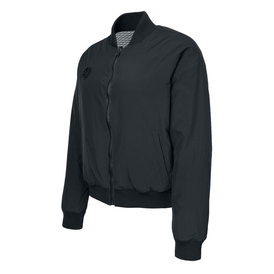 The Indian Maharadja reversible bomberjack dames Urban Grey omgekeerd
