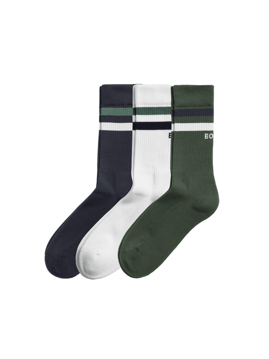 Björn Borg Classic Crew Sock 3p Multipack 2 - afbeelding 1