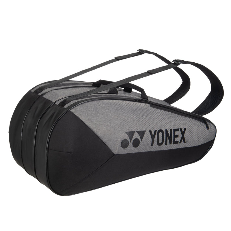 Load image into Gallery viewer, Yonex Team Racquet Bag 9 PCS Gray Black zijaanzicht
