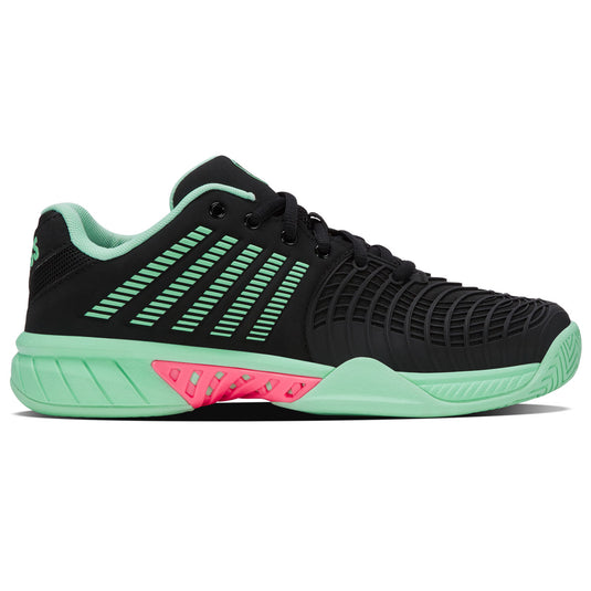 K-Swiss Express Light 3 Dames - Black/Neon Mint/Neon Pastel Pink