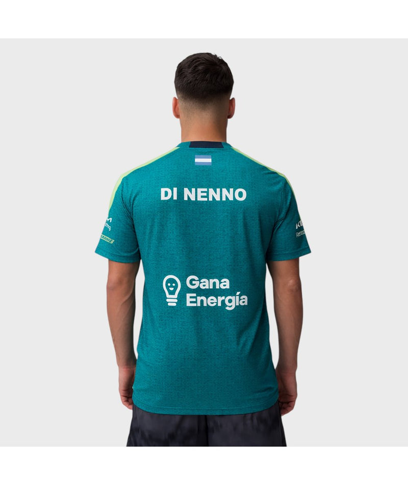 Load image into Gallery viewer, Bullpadel Montse DN Verde Azulado Vigore T-Shirt
