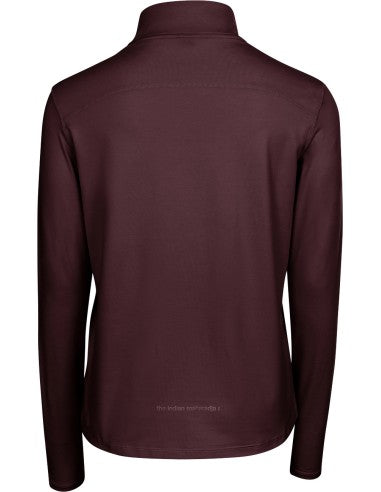 Indian Maharadja Women Half Zip Longsleeve