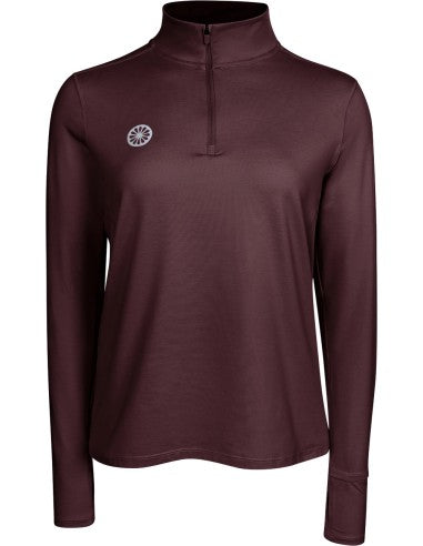 Load image into Gallery viewer, Indian Maharadja Women Half Zip Longsleeve
