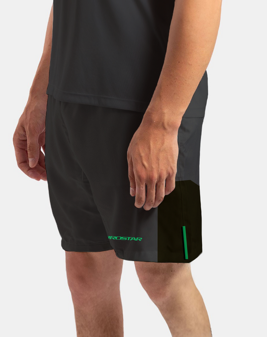 Hirostar Tolito Kit Donker Grijs Short