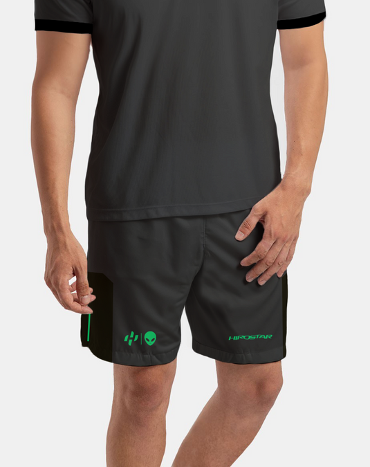Hirostar Tolito Kit Donker Grijs Short