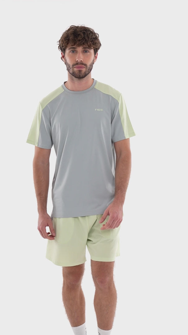 Load and play video in Gallery viewer, Nox Men's Pro Sport Shorts Lirio Green
