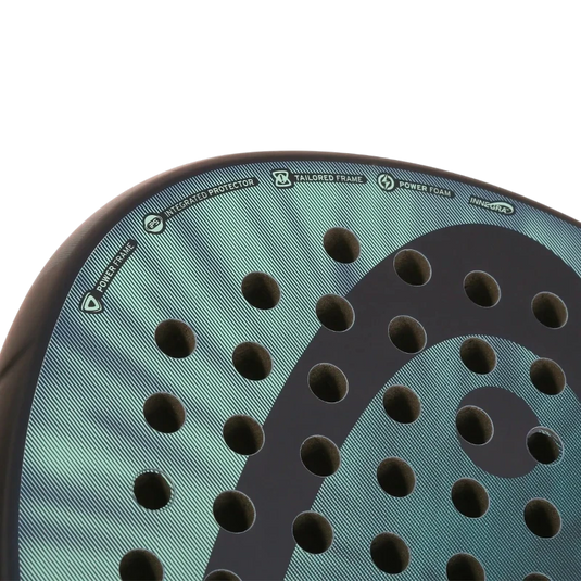 HEAD Revolt 2026 padelracket zwart turquoise afbeelding 4