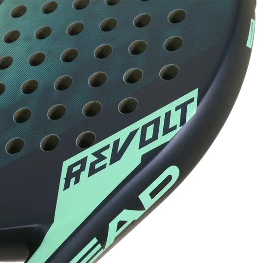 HEAD Revolt 2026 padelracket zwart turquoise afbeelding 3