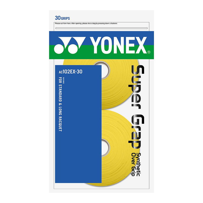 Load image into Gallery viewer, Yonex Wet Super Grap 30-pack geel
