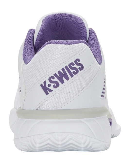 K-Swiss Express Light 3 Clay Dames - White/Purple Haze/Lunar Rock productfoto 4