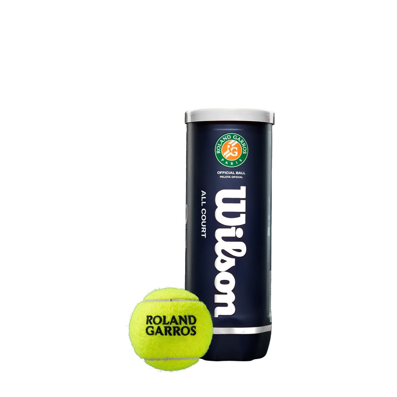 Load image into Gallery viewer, Wilson Roland Garros All Court tennisballen – koker met 3 ballen
