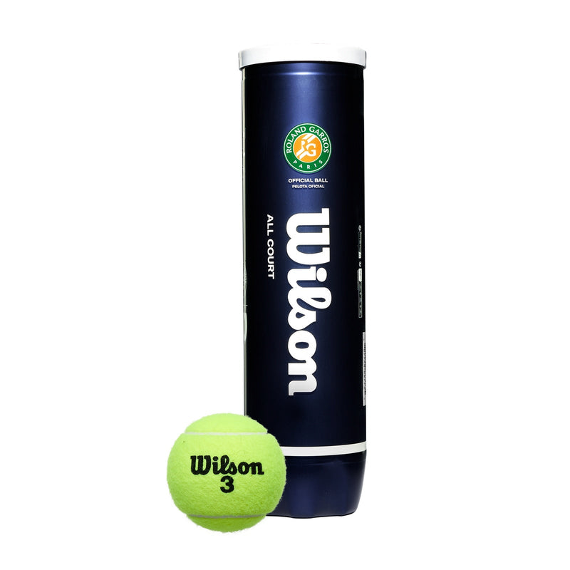 Load image into Gallery viewer, Wilson Roland Garros All Court 4T tennisballen – koker met 4 ballen
